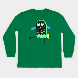 The owl Kids Long Sleeve T-Shirt